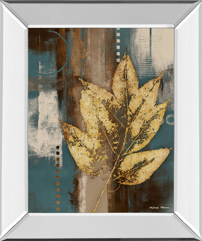 Mirrored Frame Golden Force I By Michael Marcon