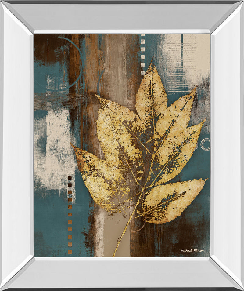 Mirrored Frame Golden Force I By Michael Marcon