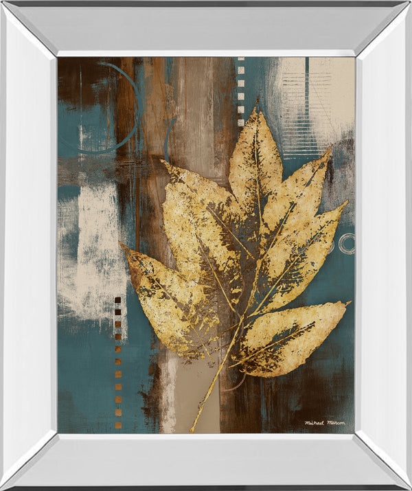 Mirrored Frame Golden Force I By Michael Marcon