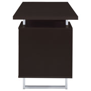 Lawtey 60-inch 2-drawer Office Computer Desk Cappuccino