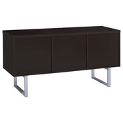 Credenza Cappuccino de almacenamiento para oficina en casa de 5 cajones Lawtey