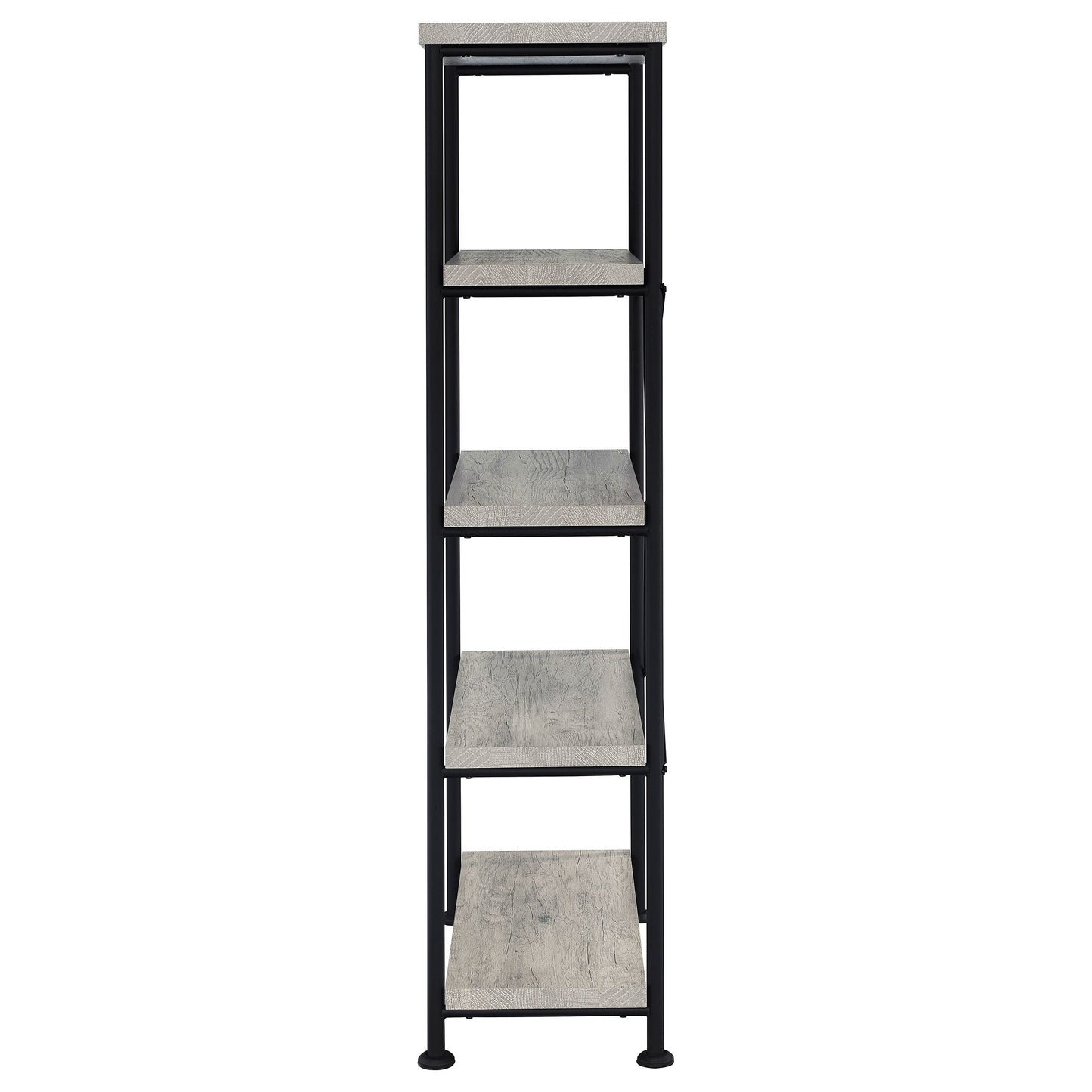 Analiese 63-inch 4-shelf Bookshelf Grey Driftwood