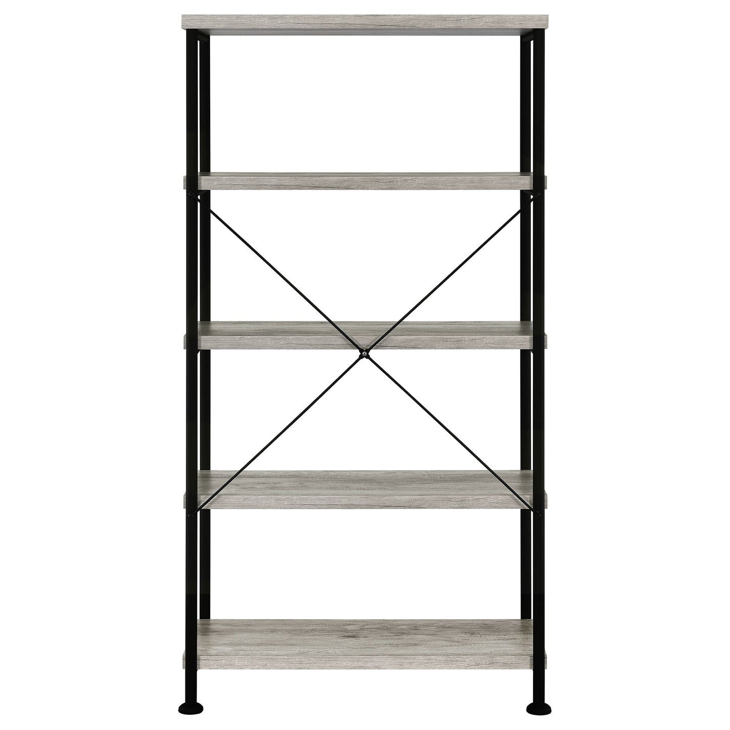 Analiese 63-inch 4-shelf Bookshelf Grey Driftwood