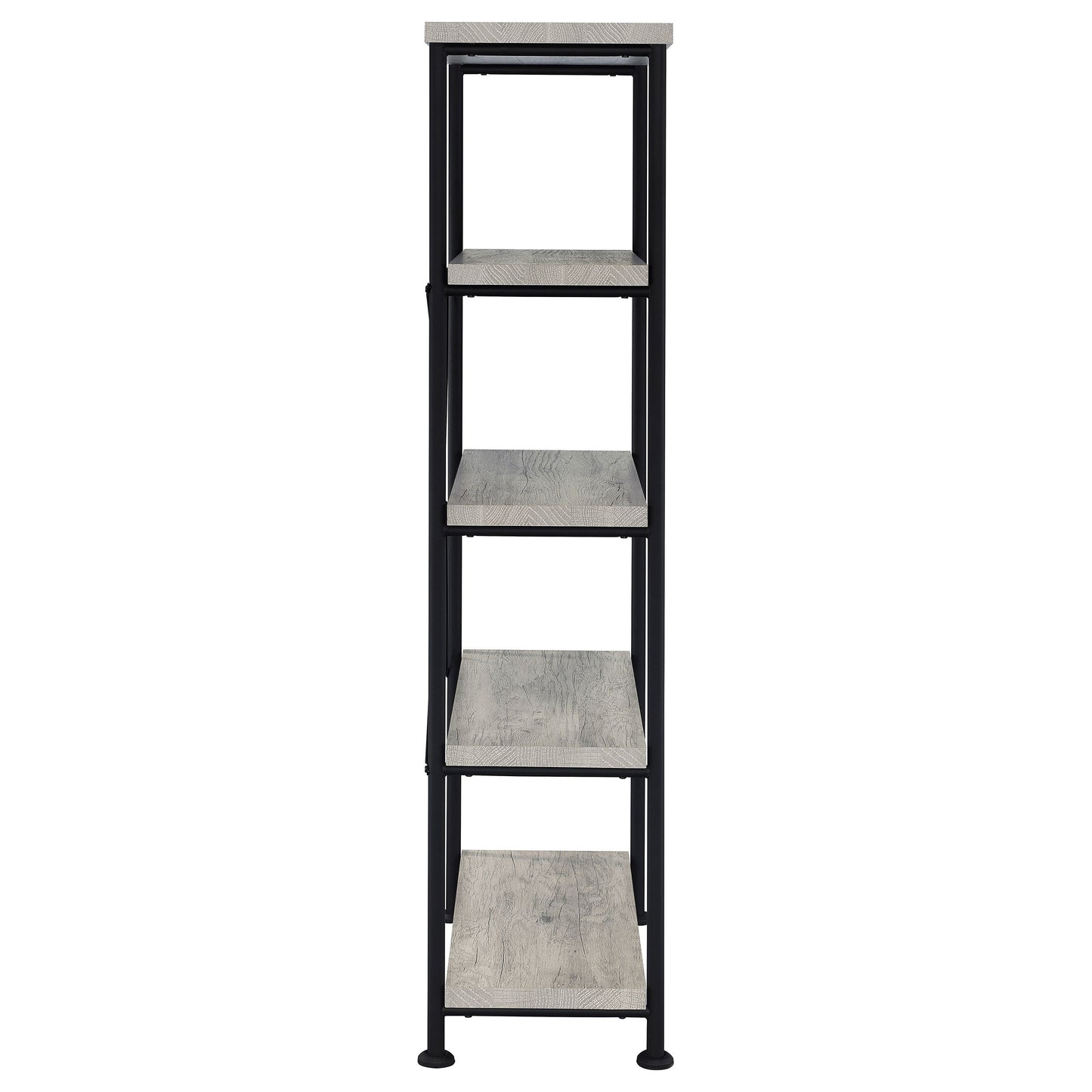 Analiese 63-inch 4-shelf Bookshelf Grey Driftwood
