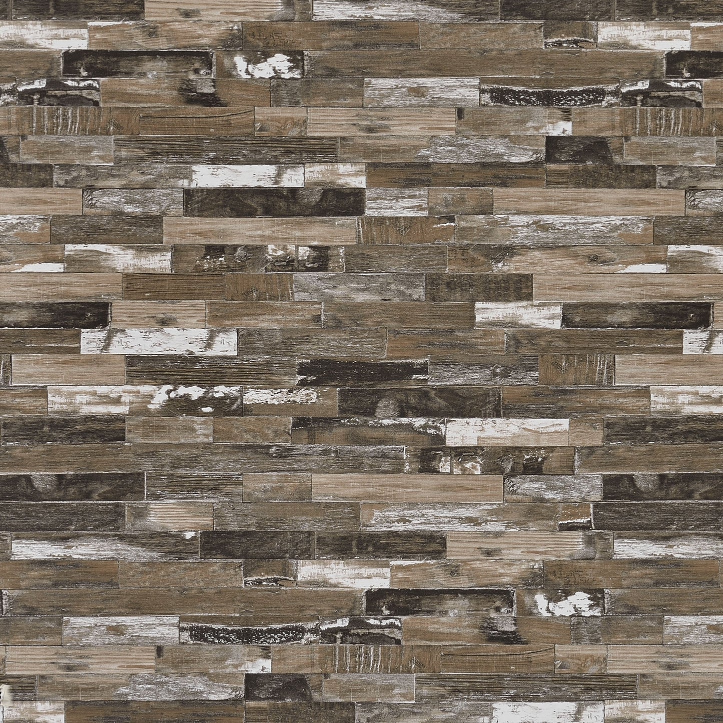 Escritorio Kemper de 59 pulgadas con 4 estantes, color marrón desgastado