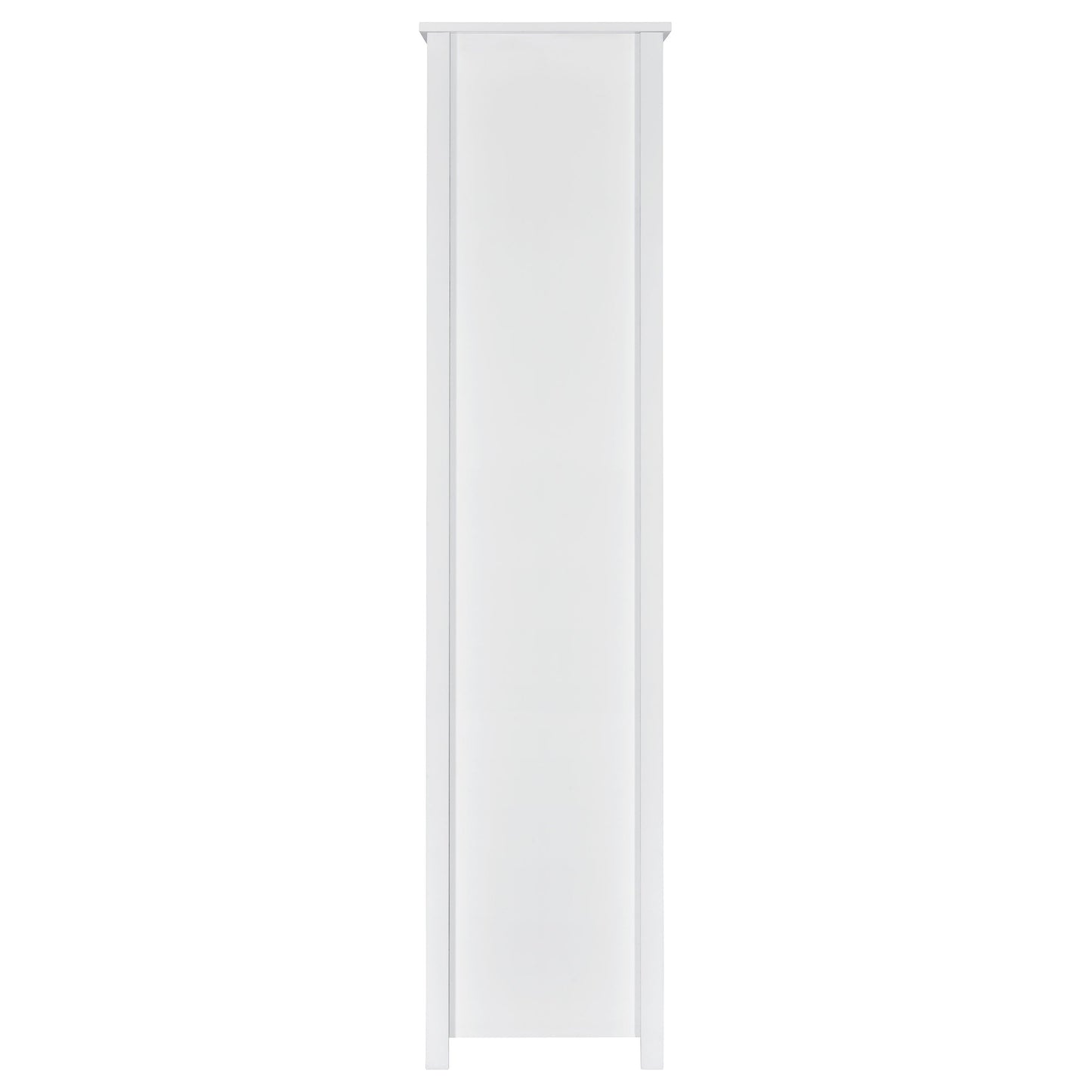 Estantería Dylan de 68 pulgadas con 4 estantes, color gris desgastado