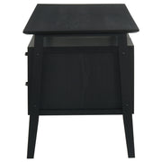 Goodson 64-inch 4-Drawer Double Pedestal Computer Desk Black