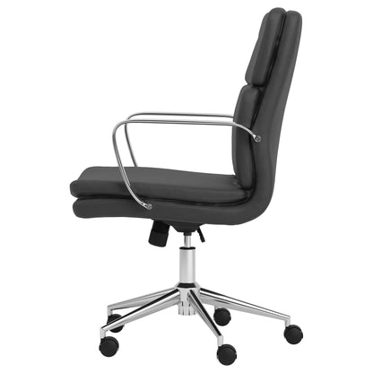 Ximena Upholstered Adjustable High Back Office Chair