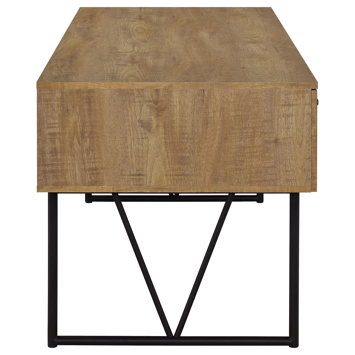 Analiese 63-inch 4-drawer Writing Desk Mango