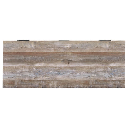 Samson 60-inch 4-drawer Office Computer Desk Weathered Oak