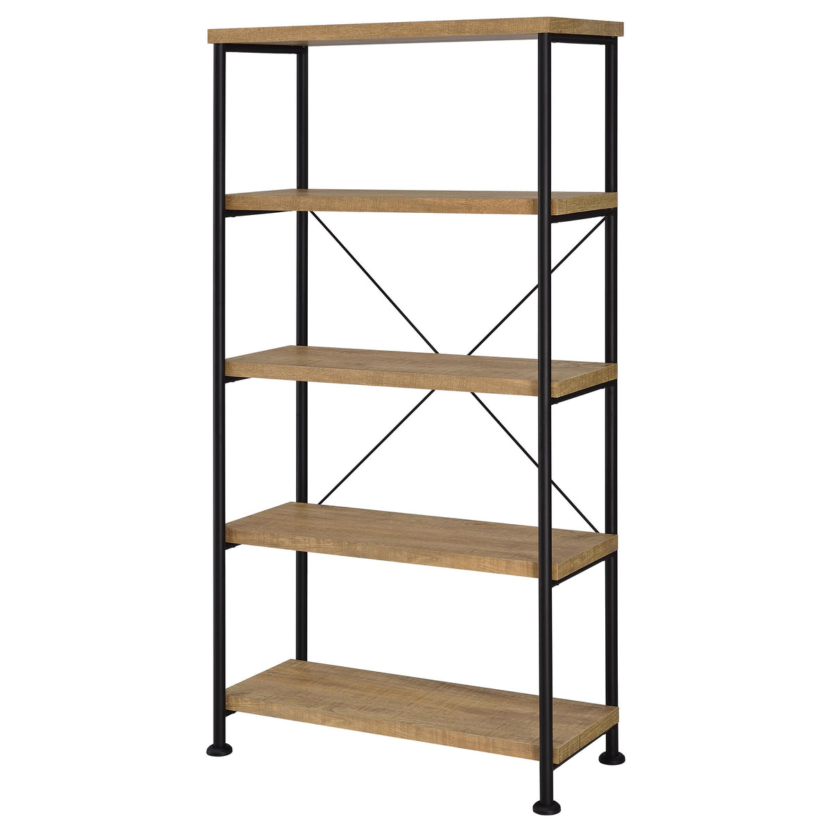 Analiese 63-inch 4-shelf Bookshelf Mango