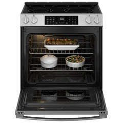  GE 30-inch Slide-in Electric Range with Convection Technology GRS60LAVFS IMAGE 2