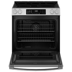  GE 30-inch Slide-in Electric Range with Convection Technology GRS60LAVFS IMAGE 3