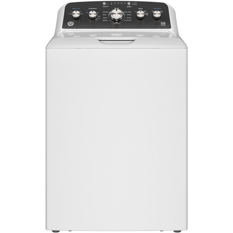 GE 4.6 cu. ft. Top Loading Washer with Stainless Steel Basket GTW480ASWWB