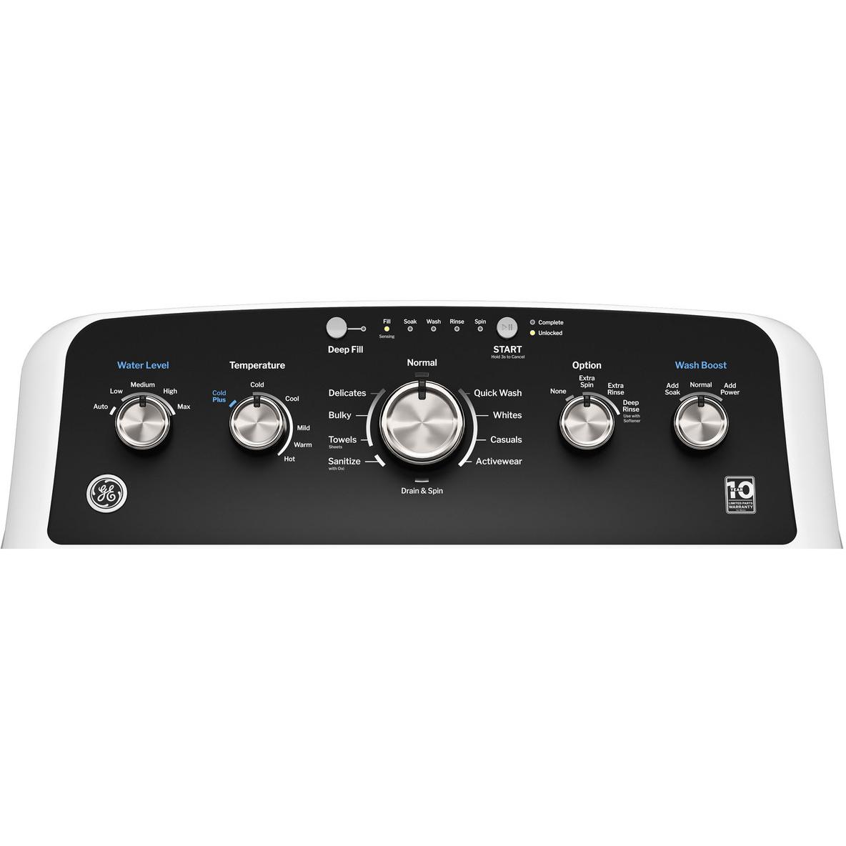  GE 4.6 cu. ft. Top Loading Washer with Stainless Steel Basket GTW480ASWWB IMAGE 3