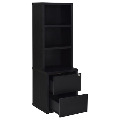 Westpark 3-piece Wall Unit Bookcase Set with USB