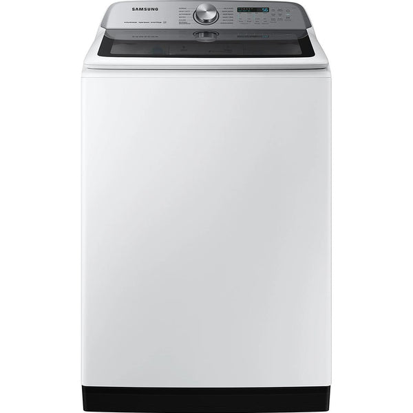Samsung 5.1 cu. ft. Large Capacity Smart Top Load Washer with ActiveWave™ Agitator and Super Speed Wash WA51DG5505AW/US