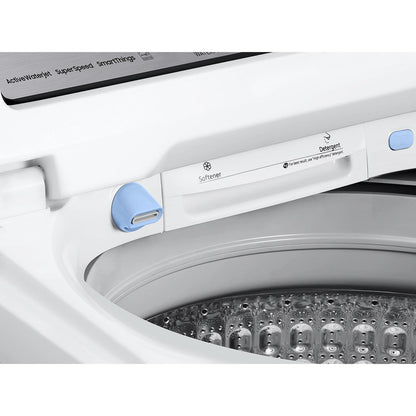  Samsung 5.1 cu. ft. Large Capacity Smart Top Load Washer with ActiveWave™ Agitator and Super Speed Wash WA51DG5505AW/US IMAGE 5