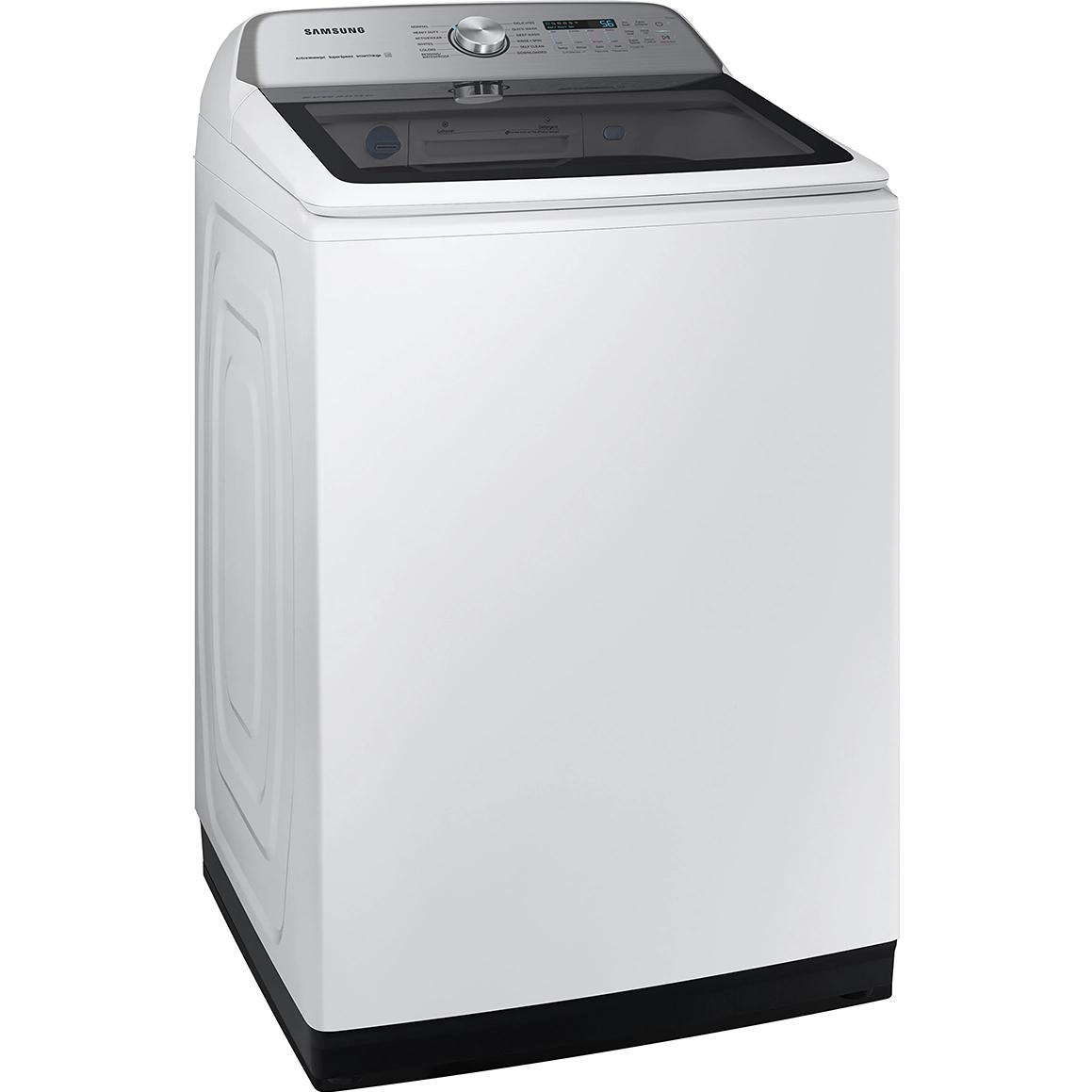  Samsung 5.1 cu. ft. Large Capacity Smart Top Load Washer with ActiveWave™ Agitator and Super Speed Wash WA51DG5505AW/US IMAGE 7