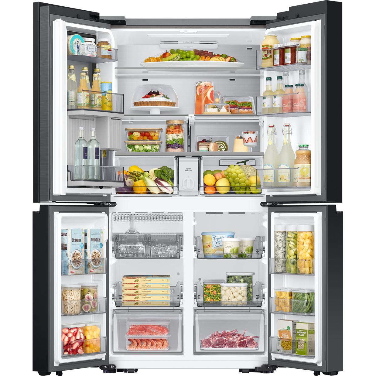 Samsung 36-inch, 22.5 cu. ft. Counter Depth French 4-Door Refrigerator with Beverage Center™ RF23DB9600QLAA IMAGE 2