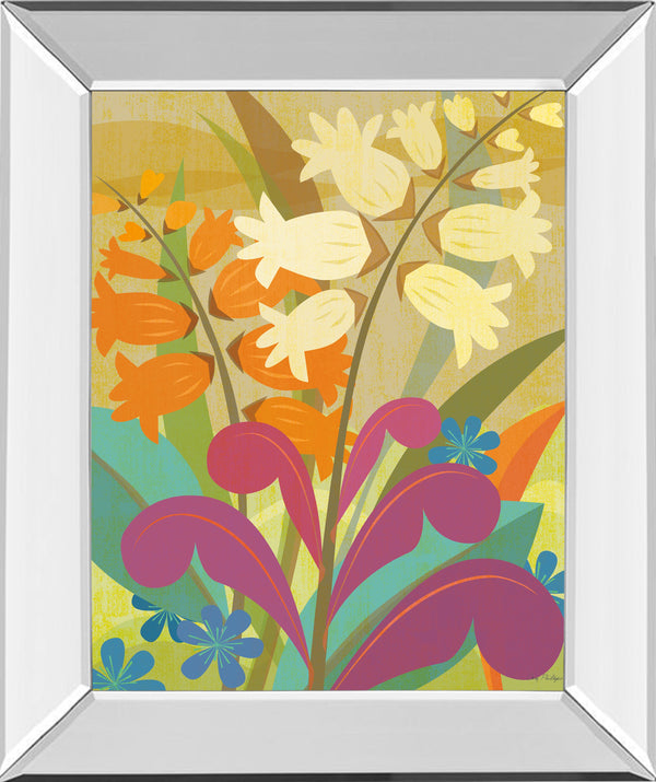Mirrored Frame Lily Of The Valley By Cary Phillips
