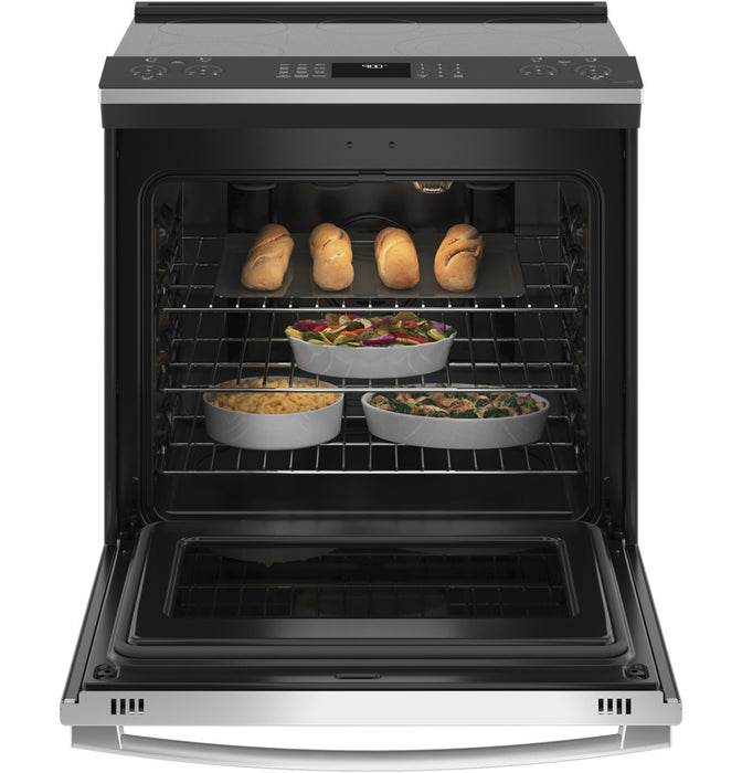 GE Profile™ 30" Smart Slide-In Electric Convection Range with No Preheat Air Fry