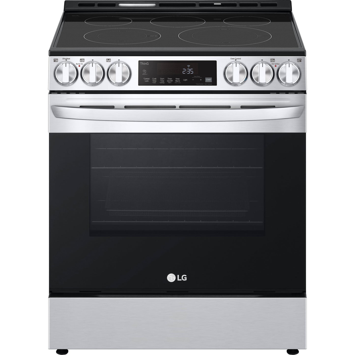  LG 30-inch Slide-in Electric Range with EasyClean® LSEL633CF IMAGE 1