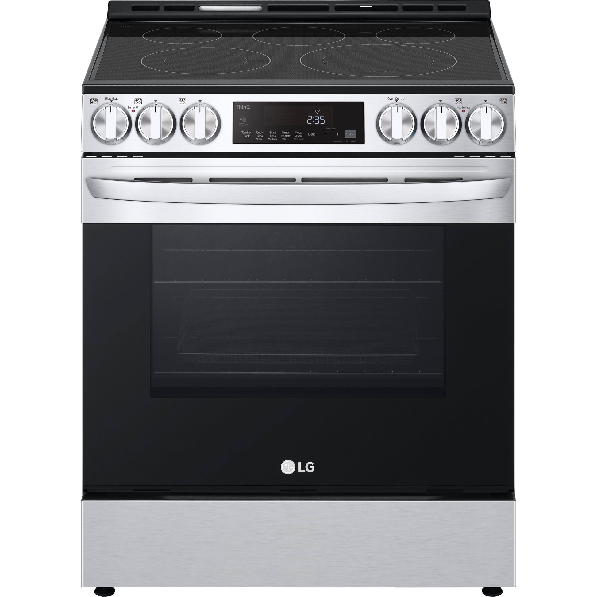  LG 30-inch Slide-in Electric Range with EasyClean® LSEL633CF IMAGE 1