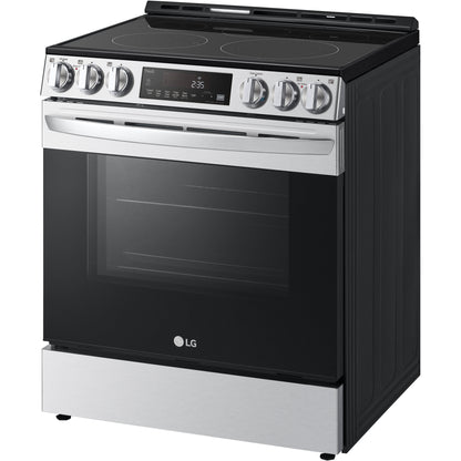  LG 30-inch Slide-in Electric Range with EasyClean® LSEL633CF IMAGE 2