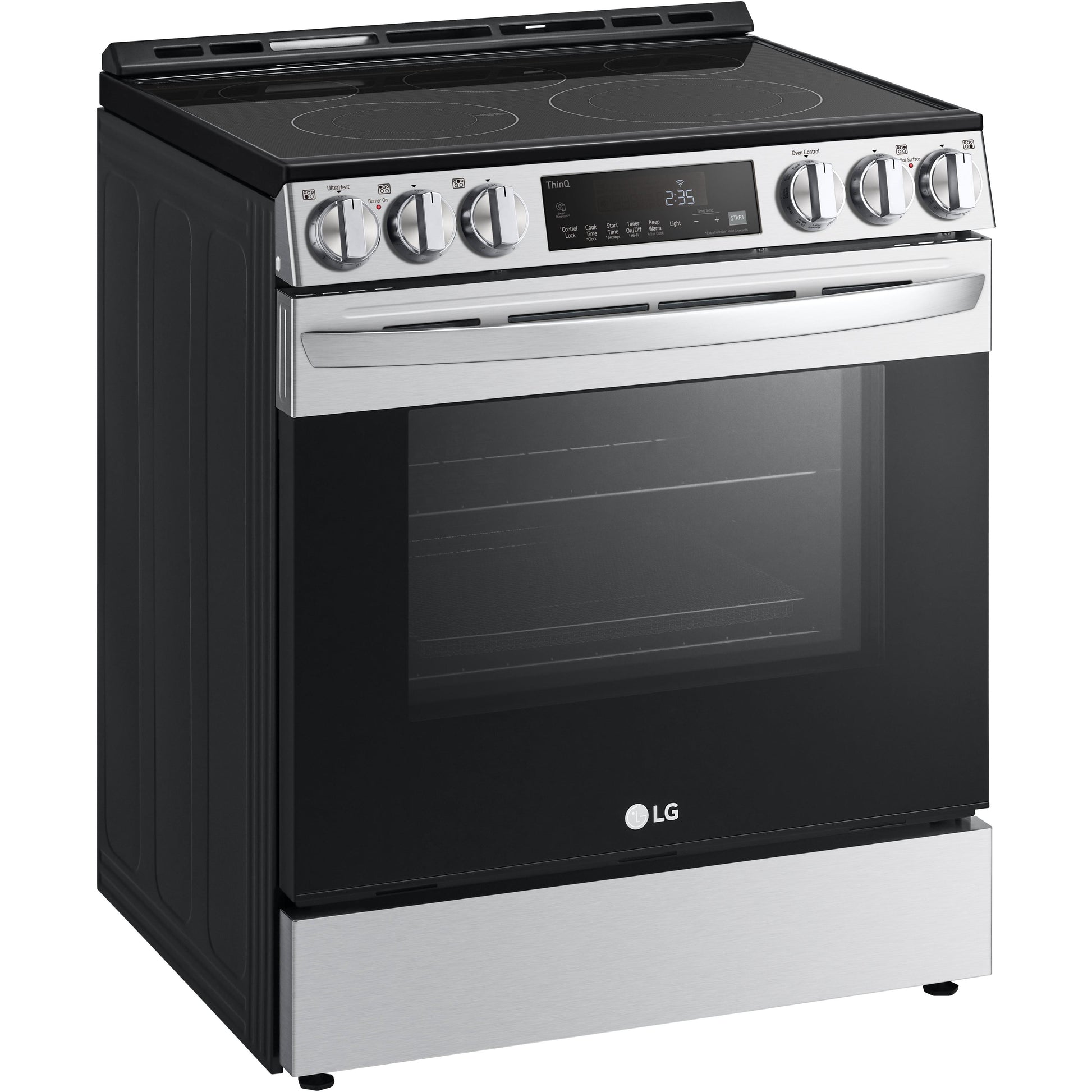  LG 30-inch Slide-in Electric Range with EasyClean® LSEL633CF IMAGE 3