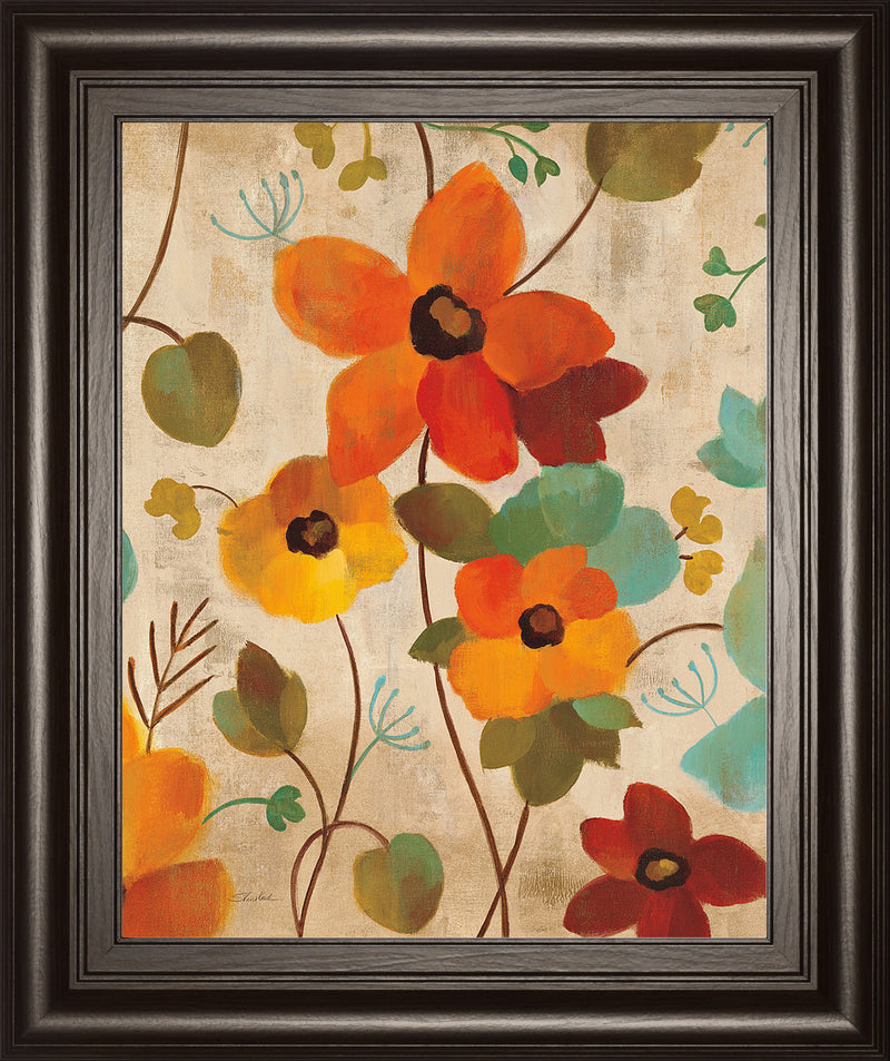 Vibrant Embroidery III By Silvia Vassileva