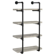 Elmcrest 24-inch 4-shelf Wall Bookshelf  Driftwood