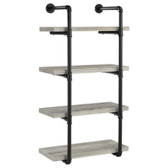 Elmcrest 24-inch 4-shelf Wall Bookshelf  Driftwood