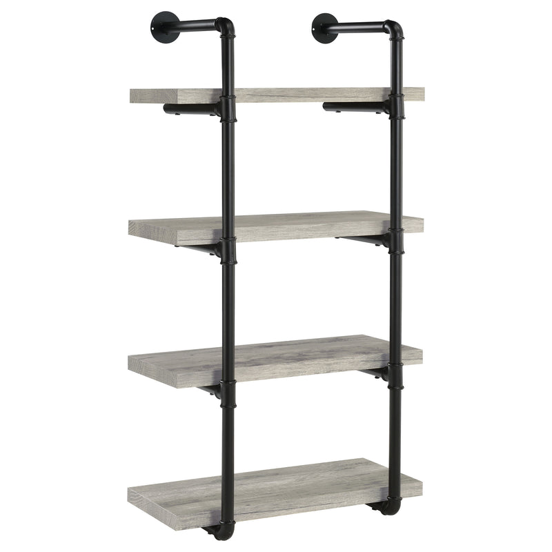Elmcrest 24-inch 4-shelf Wall Bookshelf  Driftwood