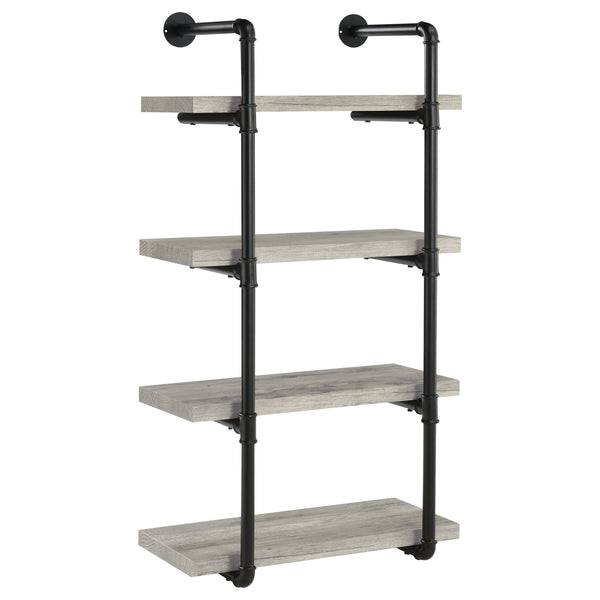 Elmcrest 24-inch 4-shelf Wall Bookshelf  Driftwood