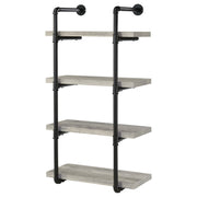 Elmcrest 24-inch 4-shelf Wall Bookshelf  Driftwood