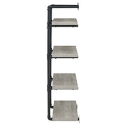 Elmcrest 24-inch 4-shelf Wall Bookshelf  Driftwood