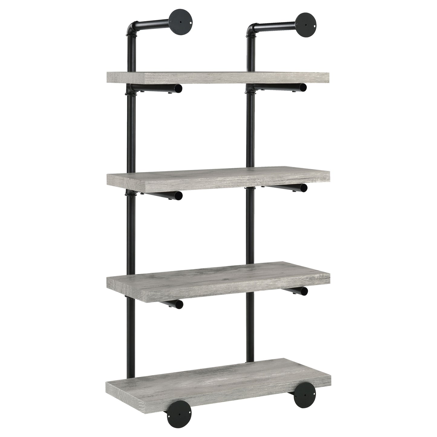 Elmcrest 24-inch 4-shelf Wall Bookshelf  Driftwood