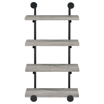 Elmcrest 24-inch 4-shelf Wall Bookshelf  Driftwood