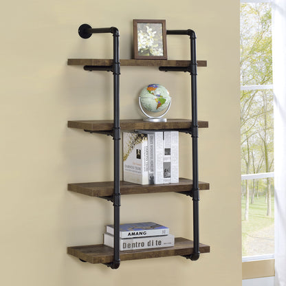 Elmcrest 24-inch 4-shelf Wall Bookshelf  Driftwood