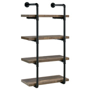 Elmcrest 24-inch 4-shelf Wall Bookshelf  Driftwood