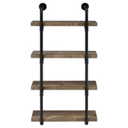 Elmcrest 24-inch 4-shelf Wall Bookshelf  Driftwood