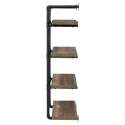 Elmcrest 24-inch 4-shelf Wall Bookshelf  Driftwood