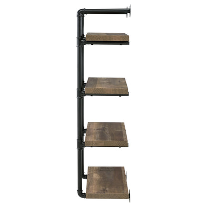Elmcrest 24-inch 4-shelf Wall Bookshelf  Driftwood