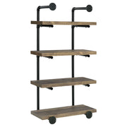 Elmcrest 24-inch 4-shelf Wall Bookshelf  Driftwood