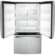  GE 36-inch, 21.9 cu.ft. Counter-Depth French 3-Door Refrigerator with Interior Ice Maker GWE22JYMFS IMAGE 2
