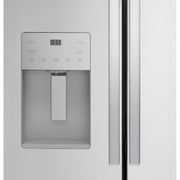  GE 36-inch, 20.6 cu.ft. Counter-Depth French 3-Door Refrigerator with Exterior Ice Maker GYE21JYMFS IMAGE 4