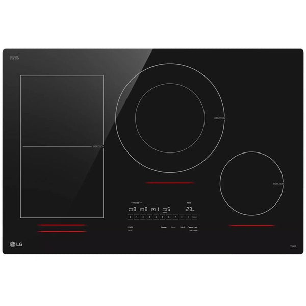 LG 30-inch Built-In Induction Cooktop with UltraHeat™ CBIH3017BE