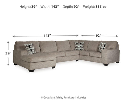 Ballinasloe Sectional with Chaise