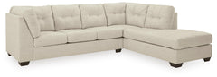 Seccional de dos piezas con chaise longue Falkirk